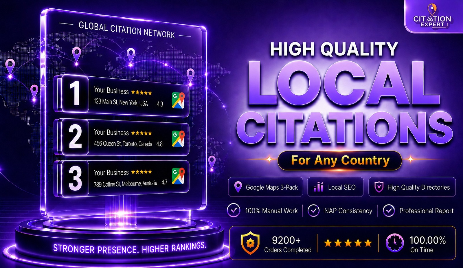 High Quality Local Citations For Any Country