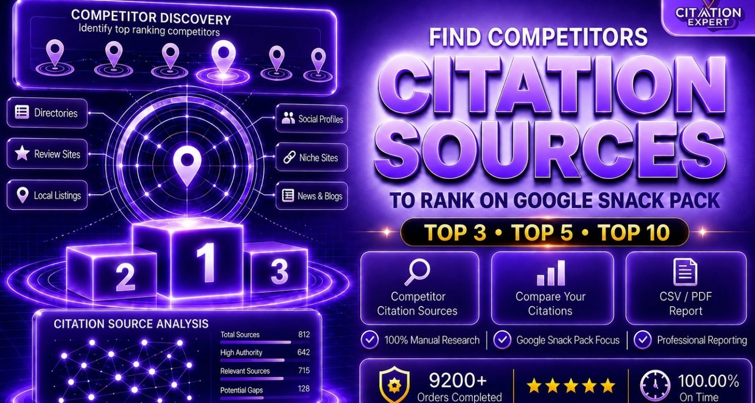 Competitor Citation Analysis for Local SEO